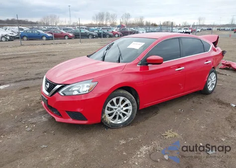 2018 Nissan Sentra Sv z USA, uszkodzony, nr VIN 3N1AB7AP4JL641064